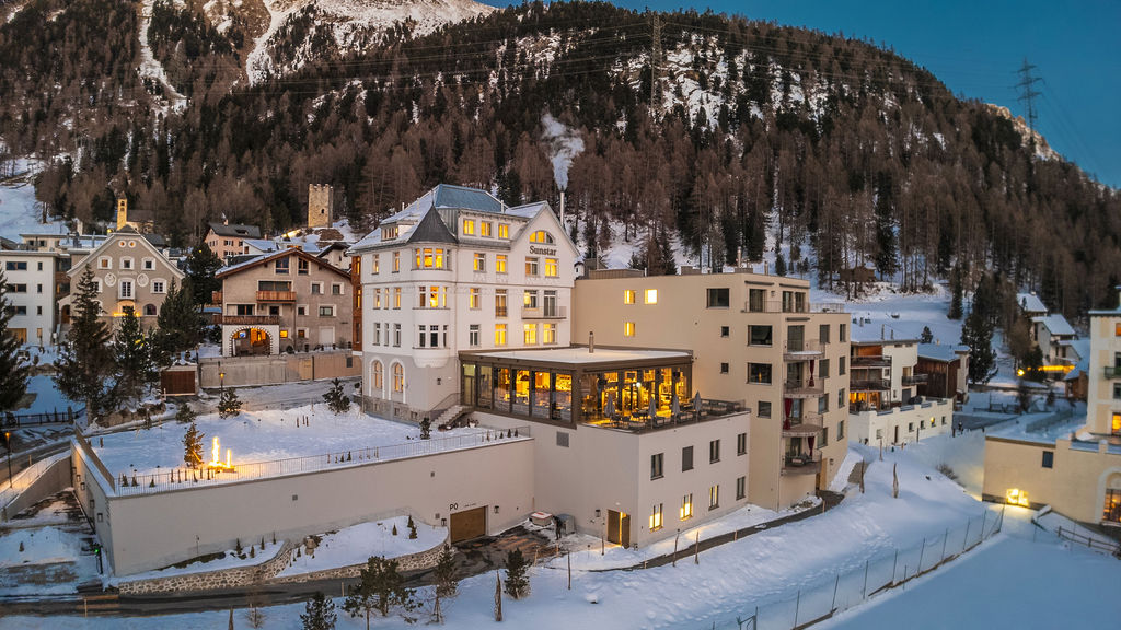 Aussenansicht Sunstar Pontresina